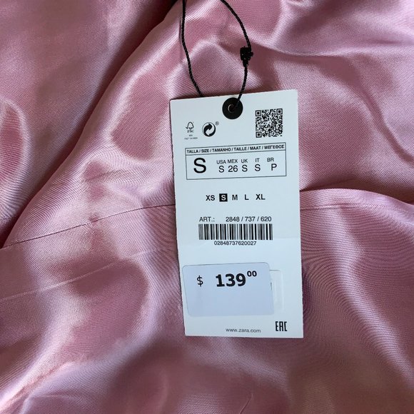 Pink ZARA Blazer jacket - Picture 5 of 5